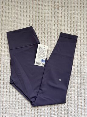Lululemon Wunder Train HR Tight Legging 28” Nightfall NFAL Size 12 Purple
